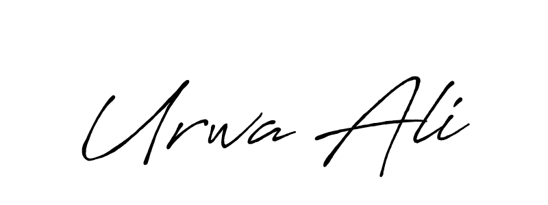 Also You can easily find your signature by using the search form. We will create Urwa Ali name handwritten signature images for you free of cost using Antro_Vectra_Bolder sign style. Urwa Ali signature style 7 images and pictures png