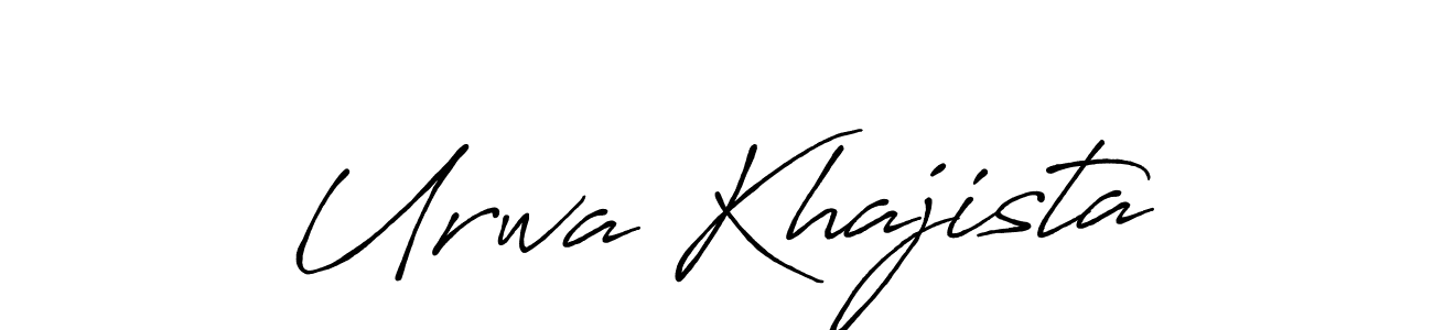 It looks lik you need a new signature style for name Urwa Khajista. Design unique handwritten (Antro_Vectra_Bolder) signature with our free signature maker in just a few clicks. Urwa Khajista signature style 7 images and pictures png