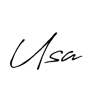 How to Draw Usa signature style? Antro_Vectra_Bolder is a latest design signature styles for name Usa. Usa signature style 7 images and pictures png