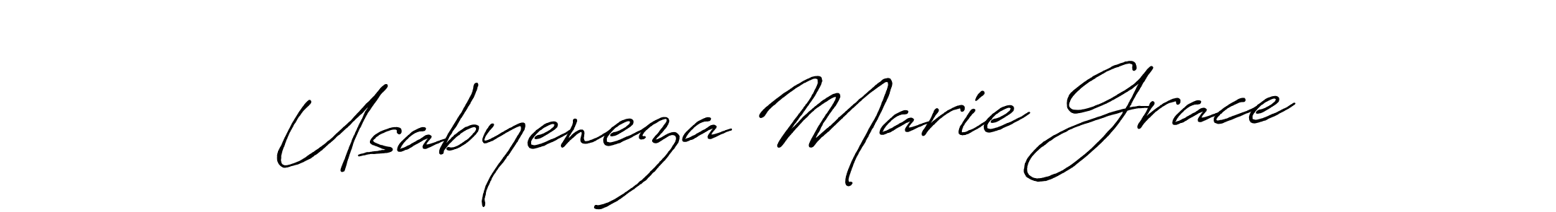 This is the best signature style for the Usabyeneza Marie Grace name. Also you like these signature font (Antro_Vectra_Bolder). Mix name signature. Usabyeneza Marie Grace signature style 7 images and pictures png