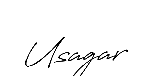 It looks lik you need a new signature style for name Usagar. Design unique handwritten (Antro_Vectra_Bolder) signature with our free signature maker in just a few clicks. Usagar signature style 7 images and pictures png