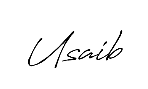 It looks lik you need a new signature style for name Usaib. Design unique handwritten (Antro_Vectra_Bolder) signature with our free signature maker in just a few clicks. Usaib signature style 7 images and pictures png