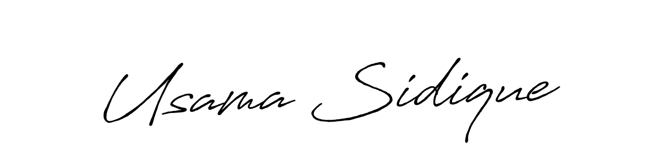 Once you've used our free online signature maker to create your best signature Antro_Vectra_Bolder style, it's time to enjoy all of the benefits that Usama Sidique name signing documents. Usama Sidique signature style 7 images and pictures png