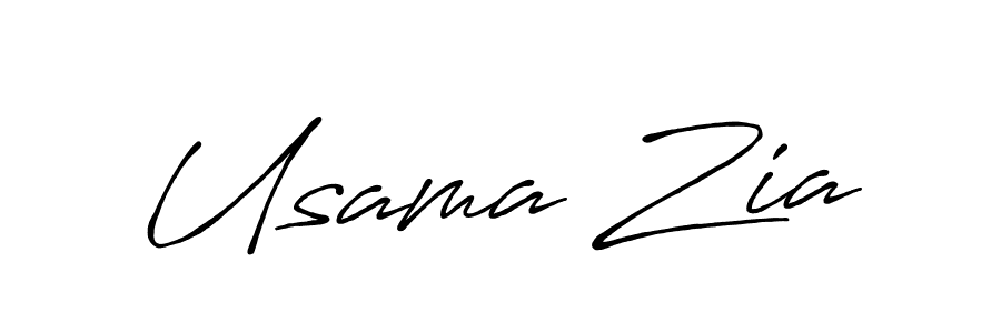 You should practise on your own different ways (Antro_Vectra_Bolder) to write your name (Usama Zia) in signature. don't let someone else do it for you. Usama Zia signature style 7 images and pictures png