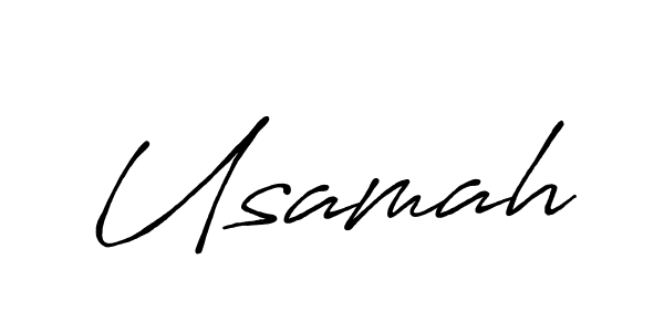 The best way (Antro_Vectra_Bolder) to make a short signature is to pick only two or three words in your name. The name Usamah include a total of six letters. For converting this name. Usamah signature style 7 images and pictures png