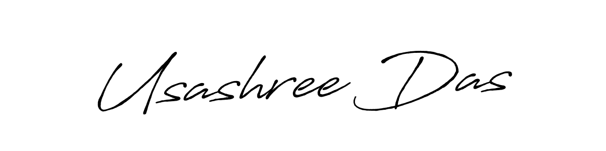 Also You can easily find your signature by using the search form. We will create Usashree Das name handwritten signature images for you free of cost using Antro_Vectra_Bolder sign style. Usashree Das signature style 7 images and pictures png