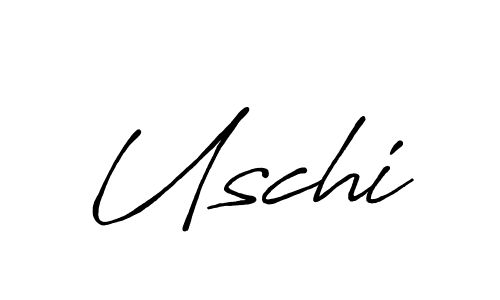 How to Draw Uschi signature style? Antro_Vectra_Bolder is a latest design signature styles for name Uschi. Uschi signature style 7 images and pictures png