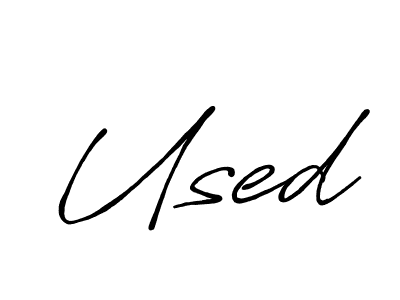 Best and Professional Signature Style for Used. Antro_Vectra_Bolder Best Signature Style Collection. Used signature style 7 images and pictures png