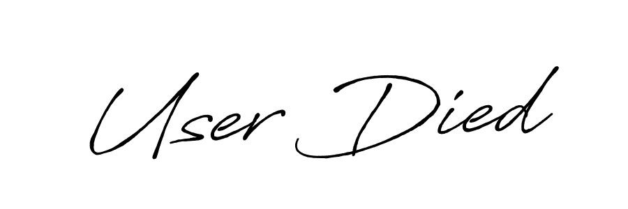 Best and Professional Signature Style for User Died. Antro_Vectra_Bolder Best Signature Style Collection. User Died signature style 7 images and pictures png