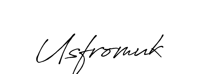 Also You can easily find your signature by using the search form. We will create Usfromuk name handwritten signature images for you free of cost using Antro_Vectra_Bolder sign style. Usfromuk signature style 7 images and pictures png