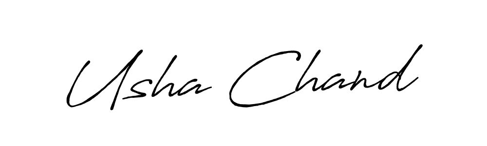 Once you've used our free online signature maker to create your best signature Antro_Vectra_Bolder style, it's time to enjoy all of the benefits that Usha Chand name signing documents. Usha Chand signature style 7 images and pictures png