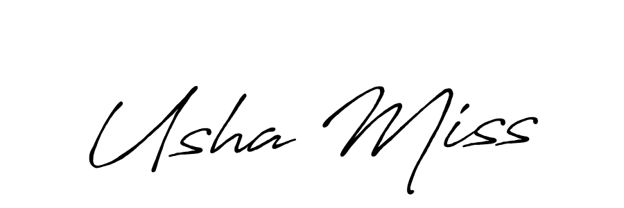 Here are the top 10 professional signature styles for the name Usha Miss. These are the best autograph styles you can use for your name. Usha Miss signature style 7 images and pictures png
