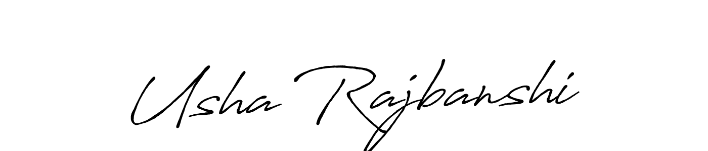 if you are searching for the best signature style for your name Usha Rajbanshi. so please give up your signature search. here we have designed multiple signature styles  using Antro_Vectra_Bolder. Usha Rajbanshi signature style 7 images and pictures png