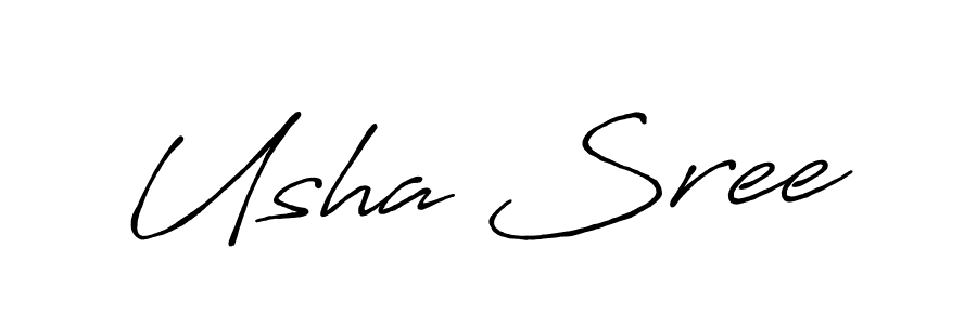 Best and Professional Signature Style for Usha Sree. Antro_Vectra_Bolder Best Signature Style Collection. Usha Sree signature style 7 images and pictures png