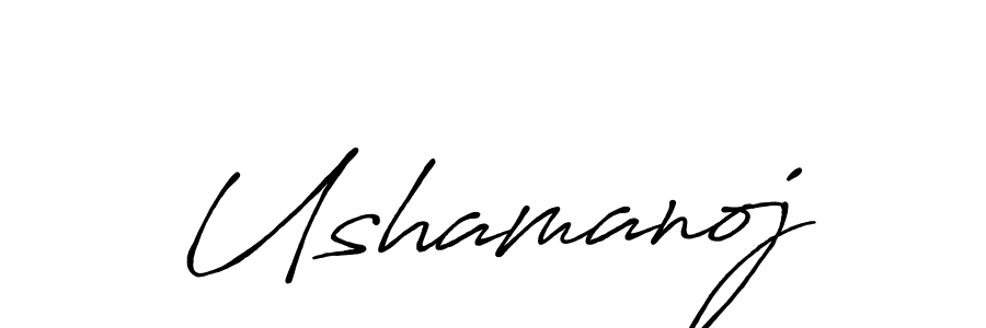 Best and Professional Signature Style for Ushamanoj. Antro_Vectra_Bolder Best Signature Style Collection. Ushamanoj signature style 7 images and pictures png
