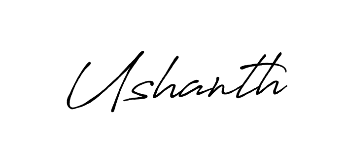 Make a short Ushanth signature style. Manage your documents anywhere anytime using Antro_Vectra_Bolder. Create and add eSignatures, submit forms, share and send files easily. Ushanth signature style 7 images and pictures png