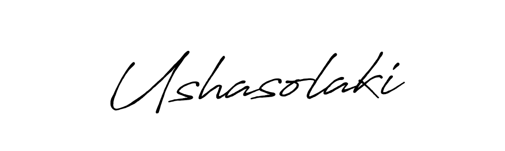 You can use this online signature creator to create a handwritten signature for the name Ushasolaki. This is the best online autograph maker. Ushasolaki signature style 7 images and pictures png