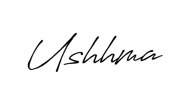 Make a beautiful signature design for name Ushhma. Use this online signature maker to create a handwritten signature for free. Ushhma signature style 7 images and pictures png