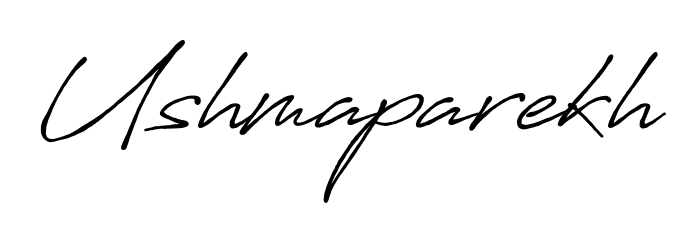 Achieve flawless digital penmanship with Ushmaparekh name in Antro_Vectra_Bolder font. The perfect tool for creating online signatures. Ushmaparekh signature style 7 images and pictures png