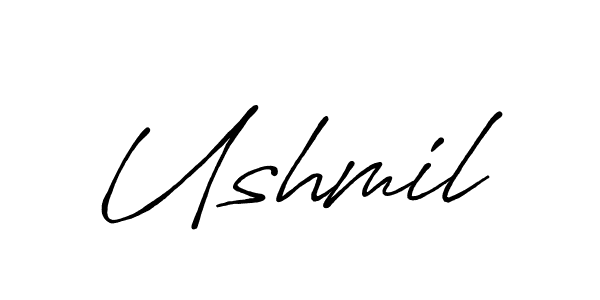 How to Draw Ushmil signature style? Antro_Vectra_Bolder is a latest design signature styles for name Ushmil. Ushmil signature style 7 images and pictures png