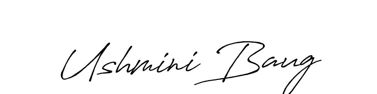 Similarly Antro_Vectra_Bolder is the best handwritten signature design. Signature creator online .You can use it as an online autograph creator for name Ushmini Baug. Ushmini Baug signature style 7 images and pictures png