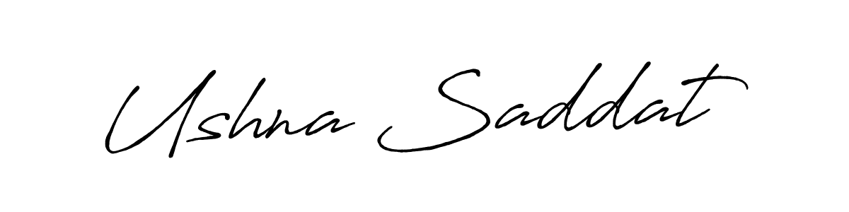 How to Draw Ushna Saddat signature style? Antro_Vectra_Bolder is a latest design signature styles for name Ushna Saddat. Ushna Saddat signature style 7 images and pictures png