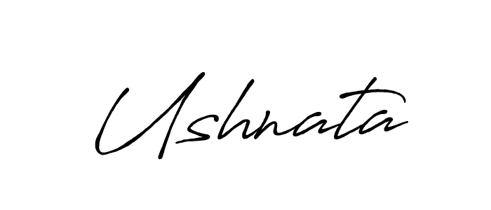 Once you've used our free online signature maker to create your best signature Antro_Vectra_Bolder style, it's time to enjoy all of the benefits that Ushnata name signing documents. Ushnata signature style 7 images and pictures png
