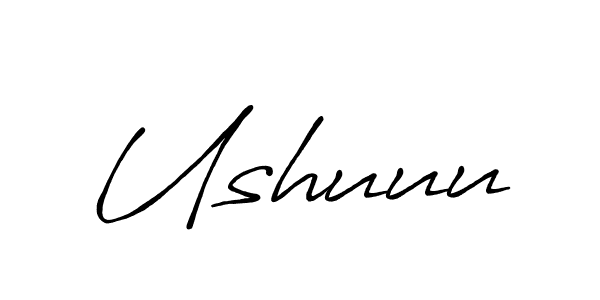 Also You can easily find your signature by using the search form. We will create Ushuuu name handwritten signature images for you free of cost using Antro_Vectra_Bolder sign style. Ushuuu signature style 7 images and pictures png