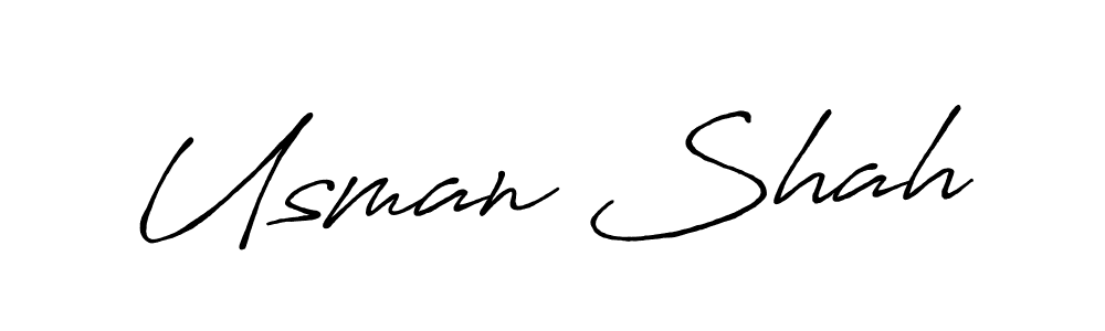 Also You can easily find your signature by using the search form. We will create Usman Shah name handwritten signature images for you free of cost using Antro_Vectra_Bolder sign style. Usman Shah signature style 7 images and pictures png