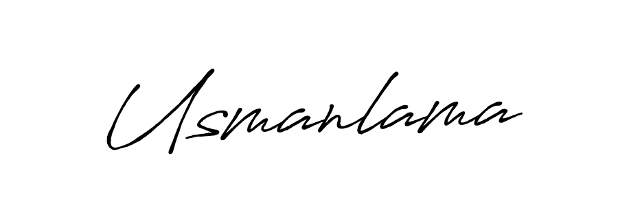 Make a beautiful signature design for name Usmanlama. Use this online signature maker to create a handwritten signature for free. Usmanlama signature style 7 images and pictures png