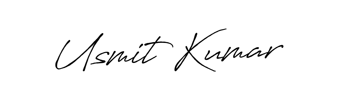 Once you've used our free online signature maker to create your best signature Antro_Vectra_Bolder style, it's time to enjoy all of the benefits that Usmit Kumar name signing documents. Usmit Kumar signature style 7 images and pictures png