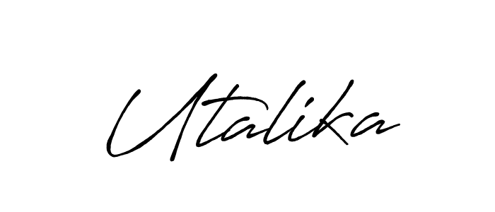 Check out images of Autograph of Utalika name. Actor Utalika Signature Style. Antro_Vectra_Bolder is a professional sign style online. Utalika signature style 7 images and pictures png