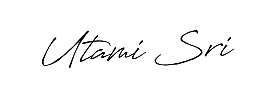 How to Draw Utami Sri signature style? Antro_Vectra_Bolder is a latest design signature styles for name Utami Sri. Utami Sri signature style 7 images and pictures png