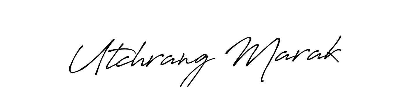 Also You can easily find your signature by using the search form. We will create Utchrang Marak name handwritten signature images for you free of cost using Antro_Vectra_Bolder sign style. Utchrang Marak signature style 7 images and pictures png