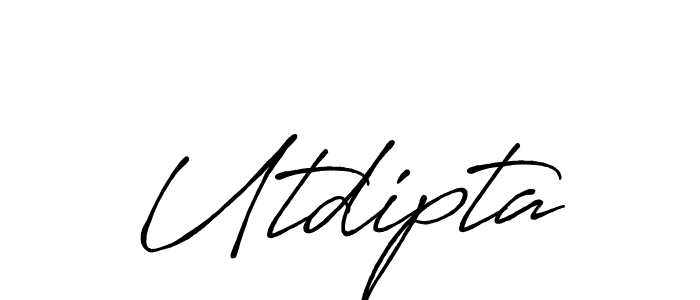 The best way (Antro_Vectra_Bolder) to make a short signature is to pick only two or three words in your name. The name Utdipta include a total of six letters. For converting this name. Utdipta signature style 7 images and pictures png