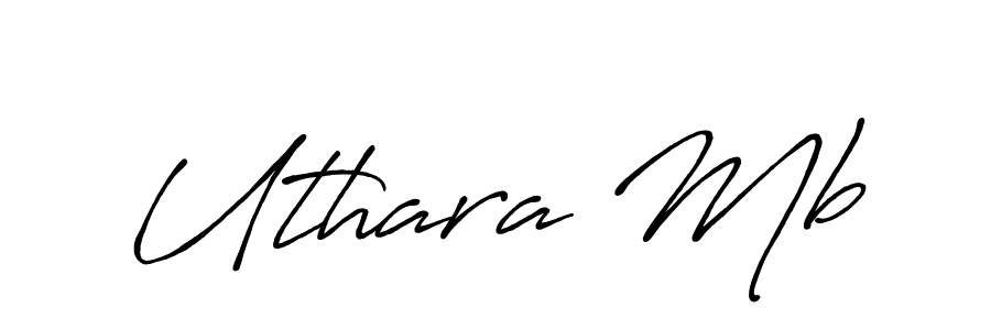 You should practise on your own different ways (Antro_Vectra_Bolder) to write your name (Uthara Mb) in signature. don't let someone else do it for you. Uthara Mb signature style 7 images and pictures png