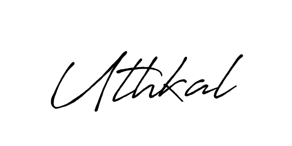 You should practise on your own different ways (Antro_Vectra_Bolder) to write your name (Uthkal) in signature. don't let someone else do it for you. Uthkal signature style 7 images and pictures png