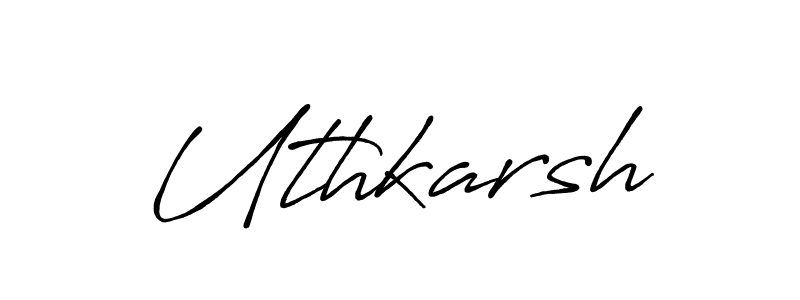 Here are the top 10 professional signature styles for the name Uthkarsh. These are the best autograph styles you can use for your name. Uthkarsh signature style 7 images and pictures png