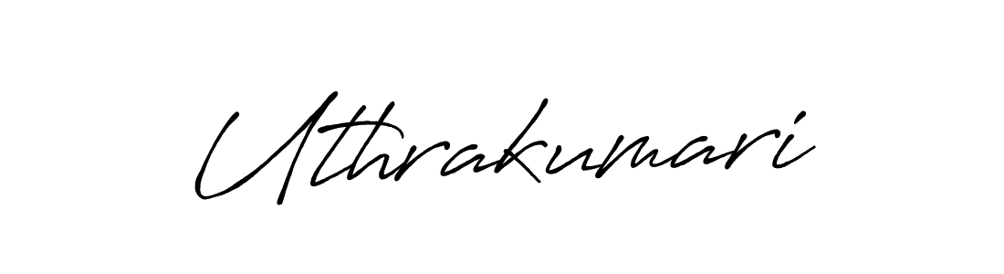 Uthrakumari stylish signature style. Best Handwritten Sign (Antro_Vectra_Bolder) for my name. Handwritten Signature Collection Ideas for my name Uthrakumari. Uthrakumari signature style 7 images and pictures png