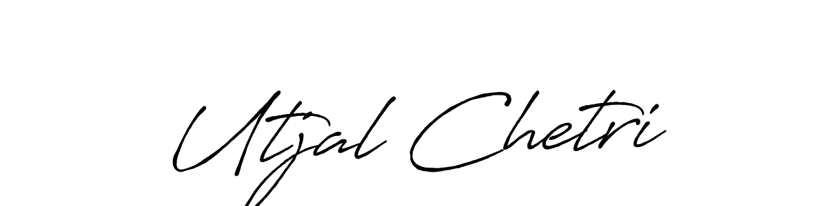You can use this online signature creator to create a handwritten signature for the name Utjal Chetri. This is the best online autograph maker. Utjal Chetri signature style 7 images and pictures png