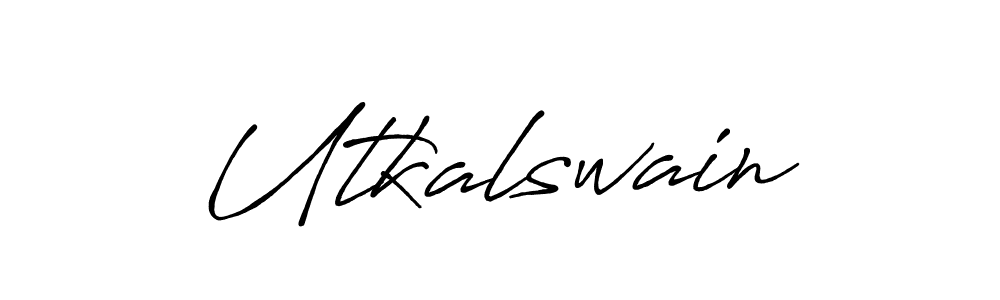 Also we have Utkalswain name is the best signature style. Create professional handwritten signature collection using Antro_Vectra_Bolder autograph style. Utkalswain signature style 7 images and pictures png