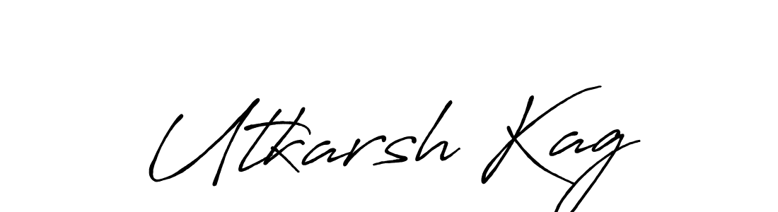 Once you've used our free online signature maker to create your best signature Antro_Vectra_Bolder style, it's time to enjoy all of the benefits that Utkarsh Kag name signing documents. Utkarsh Kag signature style 7 images and pictures png