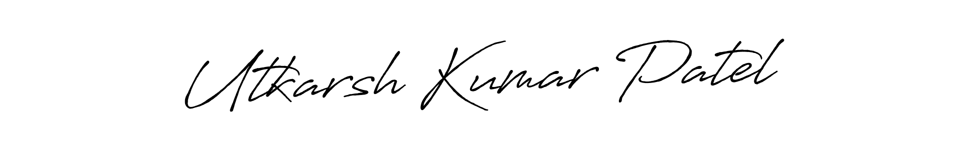 Make a short Utkarsh Kumar Patel signature style. Manage your documents anywhere anytime using Antro_Vectra_Bolder. Create and add eSignatures, submit forms, share and send files easily. Utkarsh Kumar Patel signature style 7 images and pictures png
