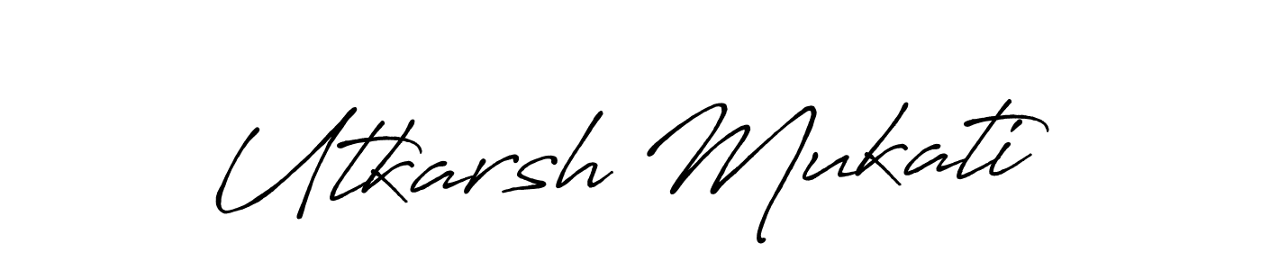 You can use this online signature creator to create a handwritten signature for the name Utkarsh Mukati. This is the best online autograph maker. Utkarsh Mukati signature style 7 images and pictures png