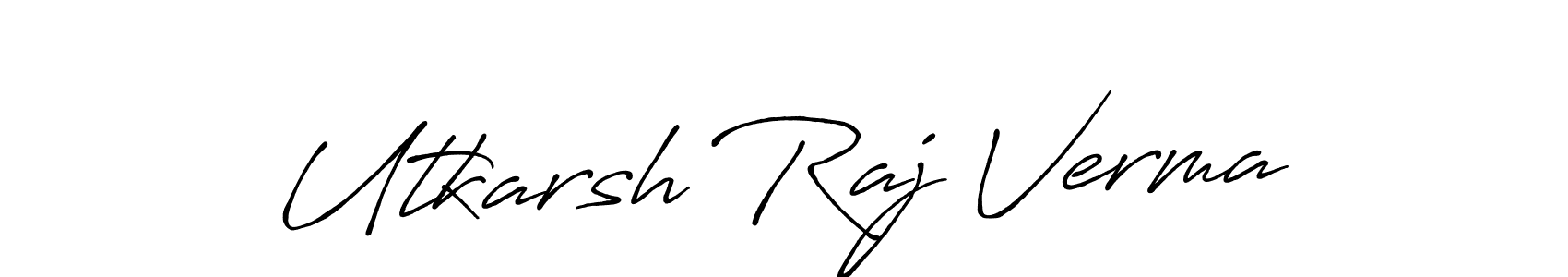 How to Draw Utkarsh Raj Verma signature style? Antro_Vectra_Bolder is a latest design signature styles for name Utkarsh Raj Verma. Utkarsh Raj Verma signature style 7 images and pictures png