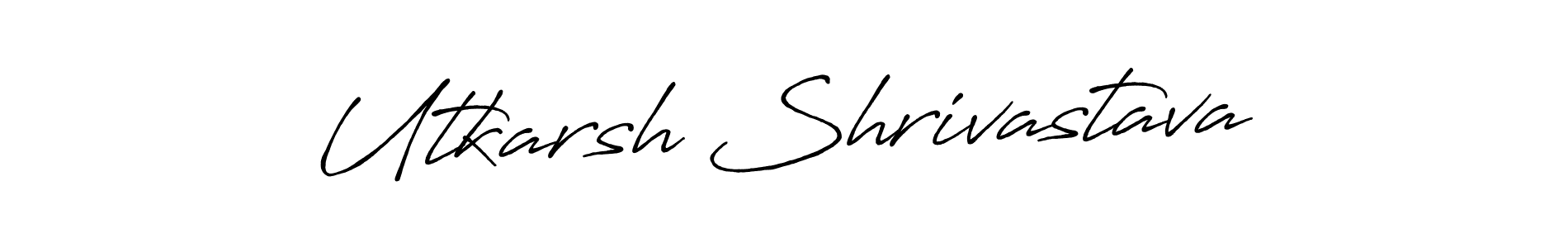 Also You can easily find your signature by using the search form. We will create Utkarsh Shrivastava name handwritten signature images for you free of cost using Antro_Vectra_Bolder sign style. Utkarsh Shrivastava signature style 7 images and pictures png