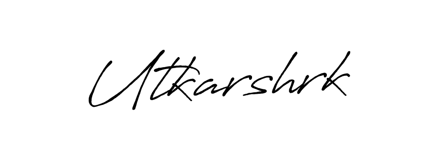 Make a beautiful signature design for name Utkarshrk. Use this online signature maker to create a handwritten signature for free. Utkarshrk signature style 7 images and pictures png