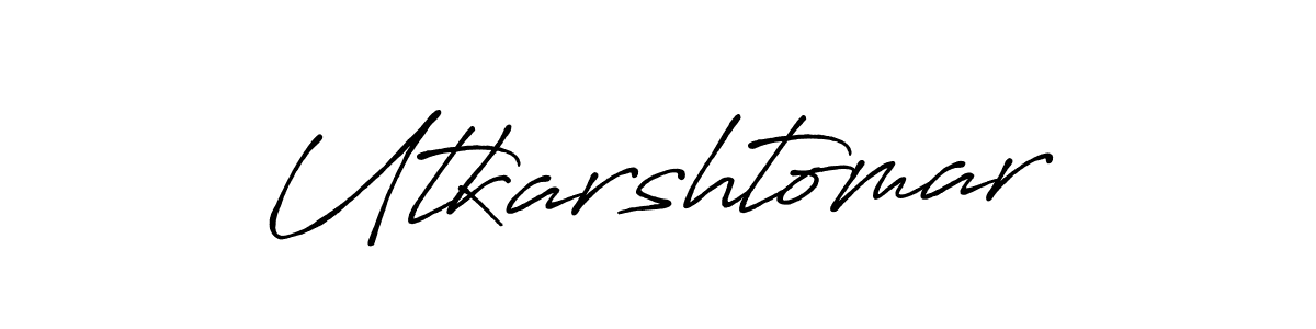 Make a beautiful signature design for name Utkarshtomar. Use this online signature maker to create a handwritten signature for free. Utkarshtomar signature style 7 images and pictures png