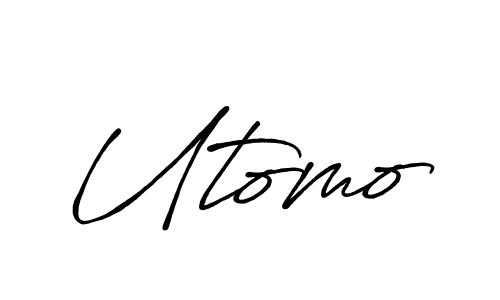 Similarly Antro_Vectra_Bolder is the best handwritten signature design. Signature creator online .You can use it as an online autograph creator for name Utomo. Utomo signature style 7 images and pictures png