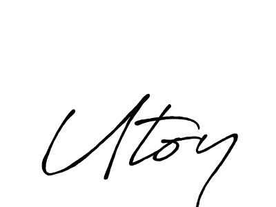 See photos of Utoy official signature by Spectra . Check more albums & portfolios. Read reviews & check more about Antro_Vectra_Bolder font. Utoy signature style 7 images and pictures png